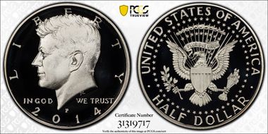 2014-P 50C Silver  First Strike - Washington DC PR70DCAM