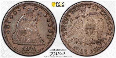 1873 25C Open 3 XF40