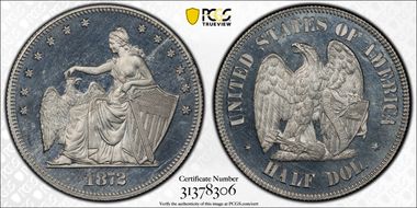 1872 50C J-1202 PR64+ DCAM