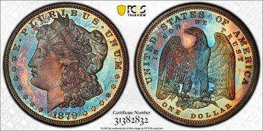 1879 $1 J-1613 PR68CAM