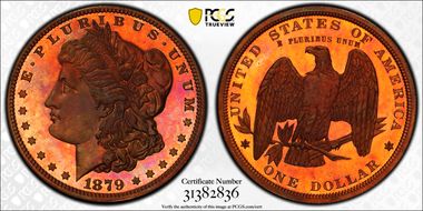 1879 $1 J-1616 PR66RD