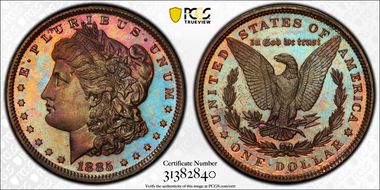 1885 $1 J-1748 PR67+ RB