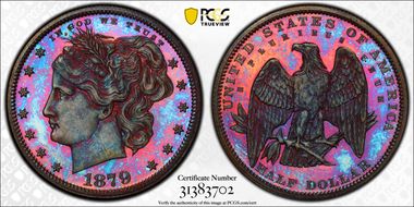 1879 50C J-1598 PR68RB