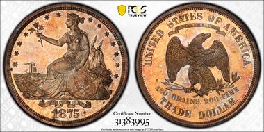 1875 T$1 J-1426 PR66