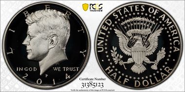 2014-P 50C Silver  50th Anniversary Set First Strike PR70DCAM
