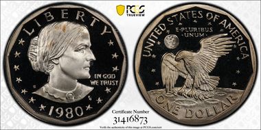 1980-S SBA$1 PR70DCAM