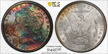 1896 $1 MS64