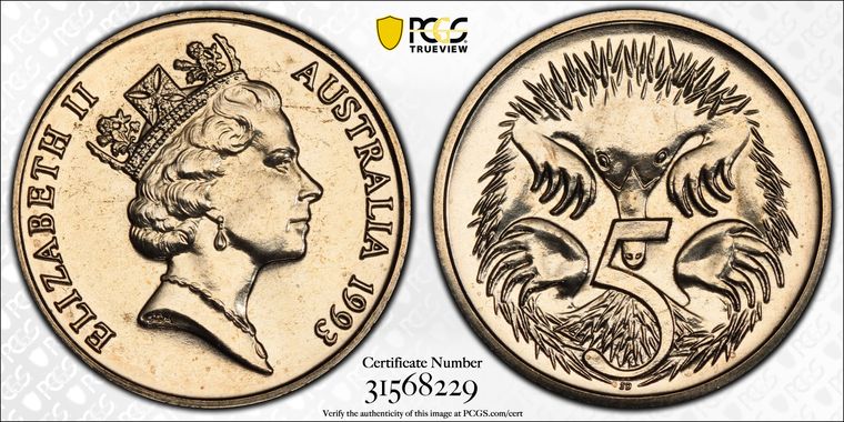 Cert 31568229 - Coin Image