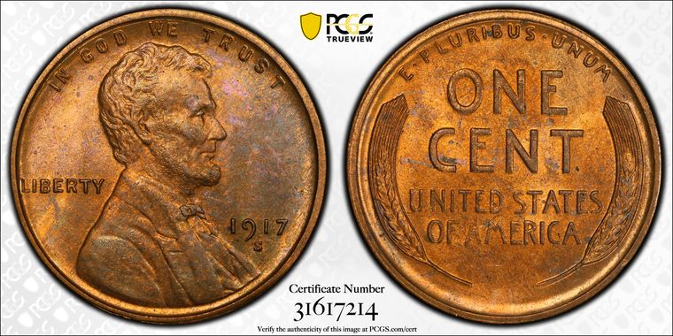 Cert 31617214 - Coin Image