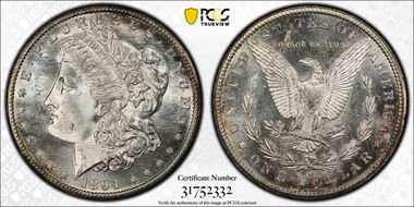 1894-S $1 MS64
