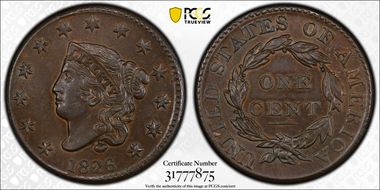 1826 1C AU58BN