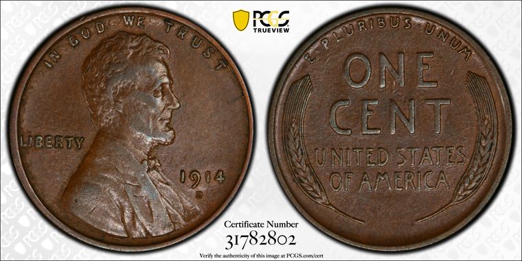 Cert 31782802 - Coin Image