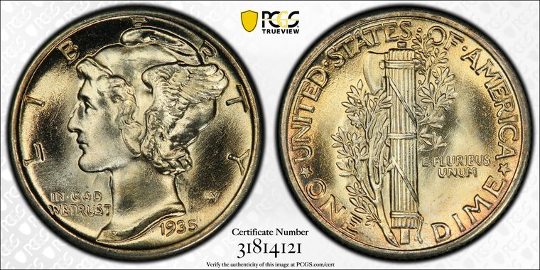 Cert 31814121 - Coin Image