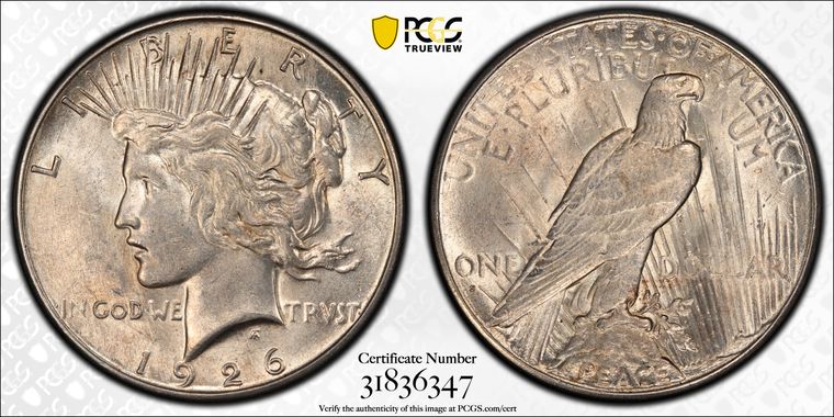 Cert 31836347 - Coin Image