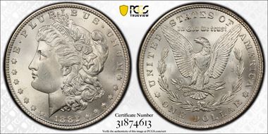 1882 $1 MS66