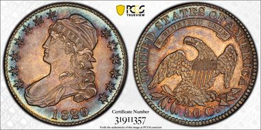 1829/7 50C O-102 MS62