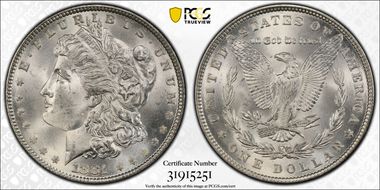1881 $1 MS66