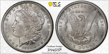 1884-CC $1 MS67+
