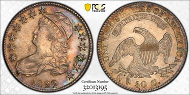 1822/1 50C O-101 AU58