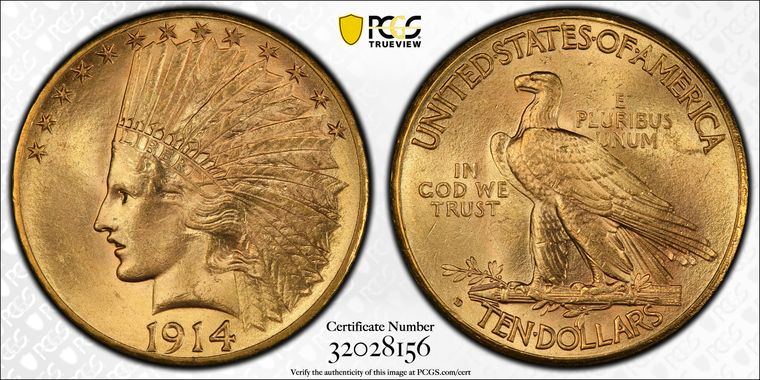 Cert 32028156 - Coin Image