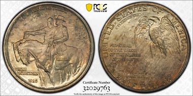 1925 50C Stone Mountain MS64