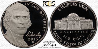 2015-S 5C   PR70DCAM