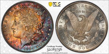 1884-CC $1 MS64