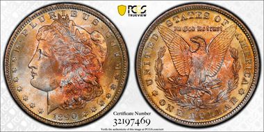 1890-O $1 MS63