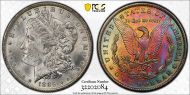 1885-O $1 MS64