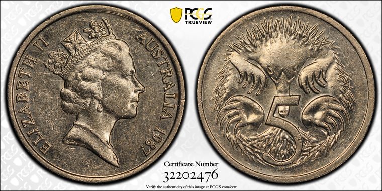 Cert 32202476 - Coin Image