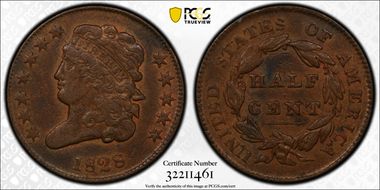 1828 1/2C 12 Stars XF45BN