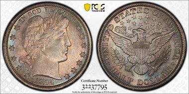 1904 50C MS62