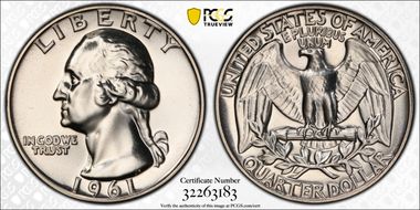 1961 25C DDO FS-101 PR67