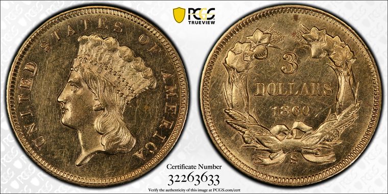 Cert 32263633 - Coin Image