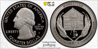 2015-S 25C Homestead NP First Strike PR70DCAM