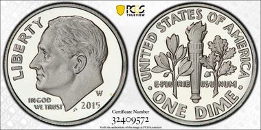 2015-W 10C Silver March of Dimes Set First Strike PR70DCAM