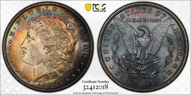 1887 $1 MS63