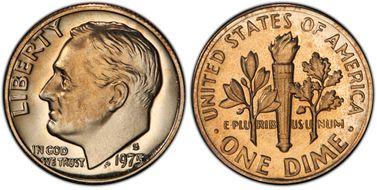 1975-S/S 10C RPM FS-501 PR69DCAM