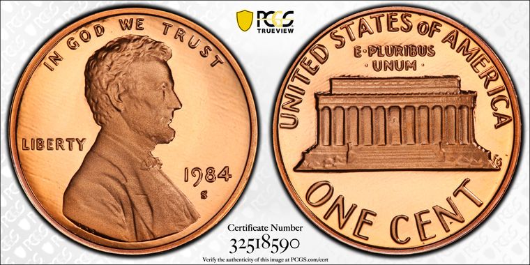 Cert 32518590 - Coin Image