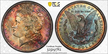 1883-O $1 MS65