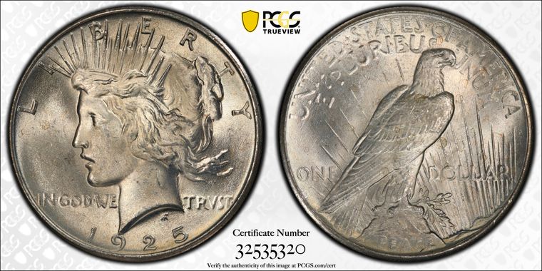 Cert 32535320 - Coin Image