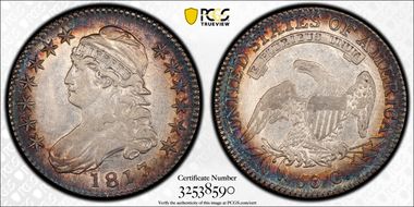 1817/3 50C Overton 101a XF40