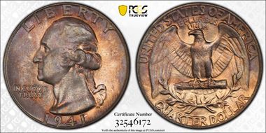 1941 25C DDO FS-101 MS66