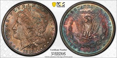 1882 $1 MS66