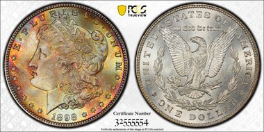 1898 $1 MS65