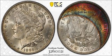 1885-O $1 MS64