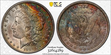 1884-O $1 MS62