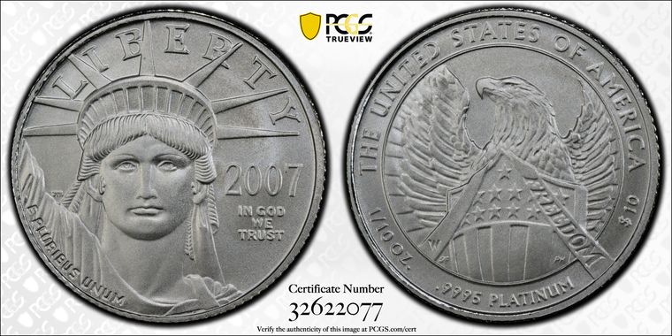 Cert 32622077 - Coin Image