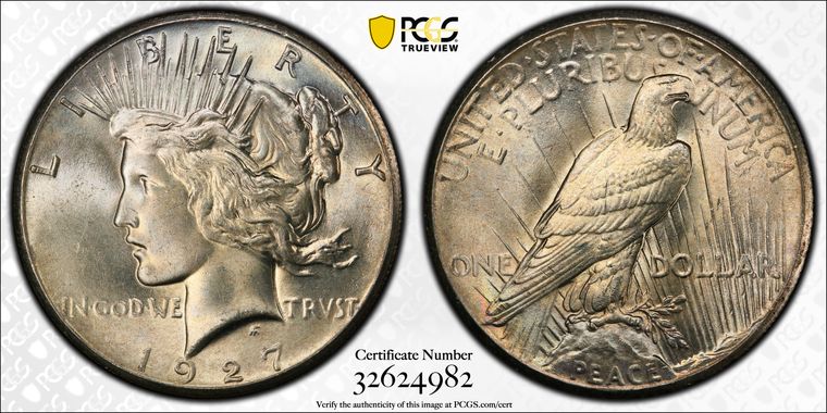 Cert 32624982 - Coin Image