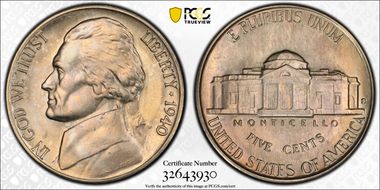 1940-S/S 5C RPM FS-501 MS66FS